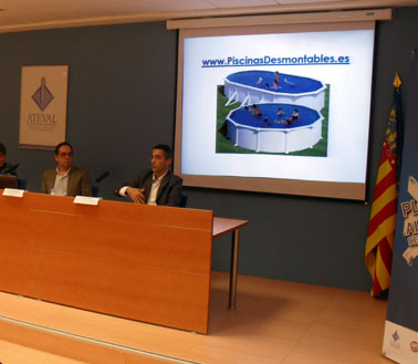Jornada Emprendedores en el salón de actos de ATEVAL