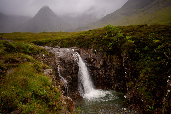 Piscina Natural - Fairy Pools. Isla de Skye. Escocia (Reino Unido)
