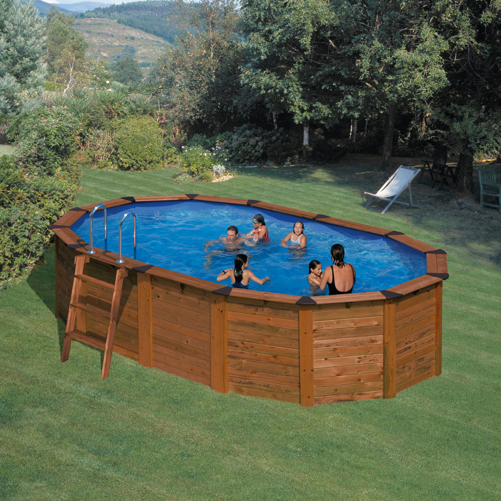 Piscina Gre 535x345x120 Serie Island KITNPOV502