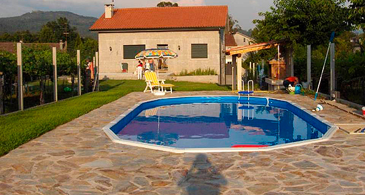 Como enterrar una piscina desmontable